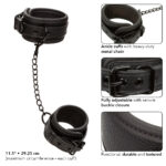 Nocturnal Collection Ankle Cuffs - Black - Image 5