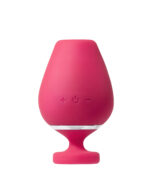 Vino Rechargeable Vibrating Sonic Vibe - Pink - Image 4