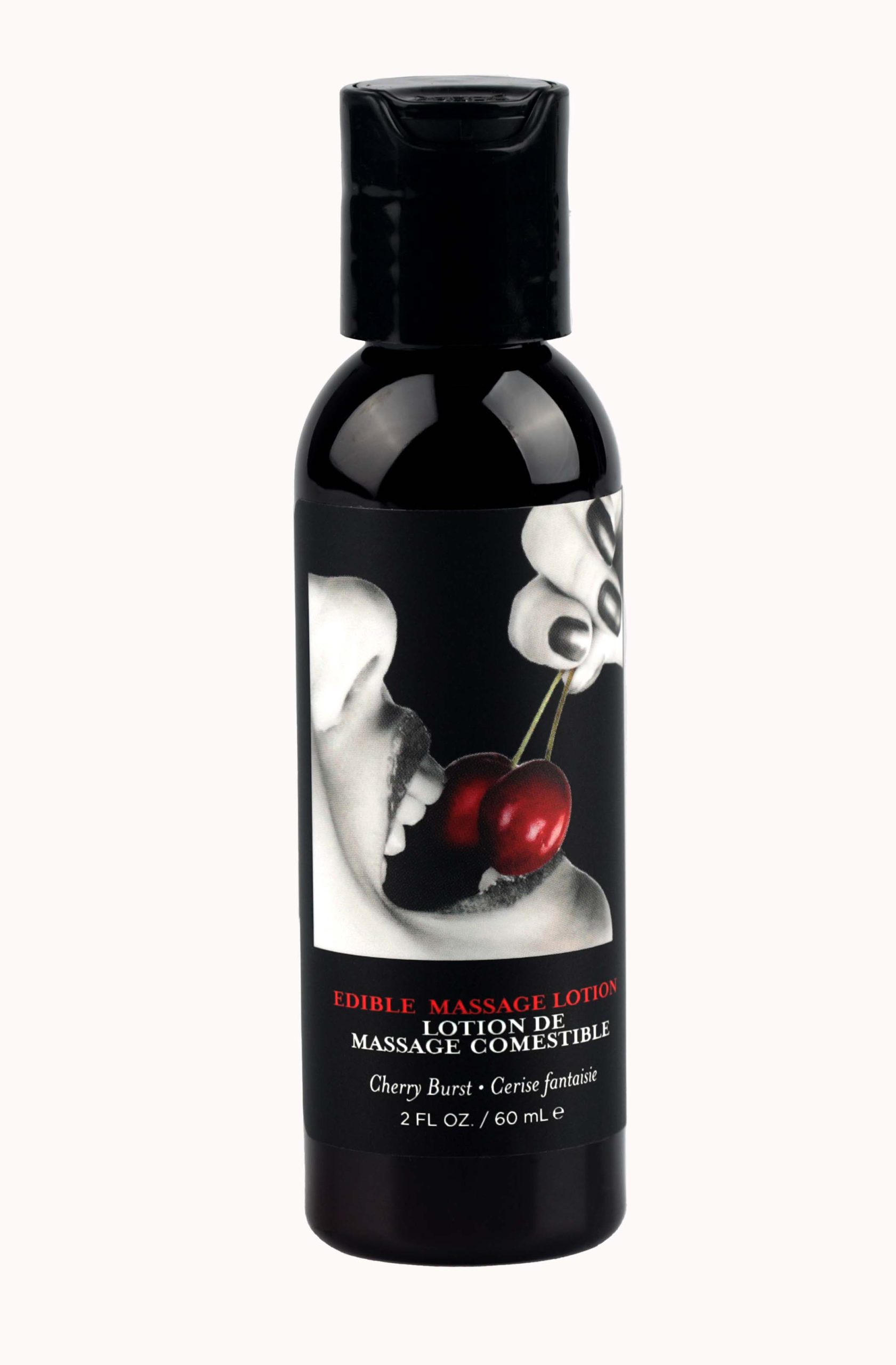 08qjSawkxcuMu4ZhVB9FzyQMxDiWdAxf Edible Massage Lotion - Cherry - 2 Fl. Oz. - Image 1
