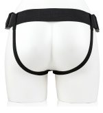 Vibrating Hollow Strap-on No Balls 8 Inch - Tan - Image 5