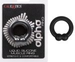 Alpha Liquid Silicone Muscle Ring - Black - Image 8