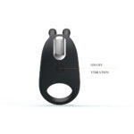 Pretty Love Rabbit Vibrator - Black - Image 6