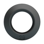Brodan - Cockring Super Soft Silicone - Black - Image 2
