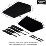 Bondage Cushion Set Bondage Foam Wedge Pillow Set - Black - Image 11