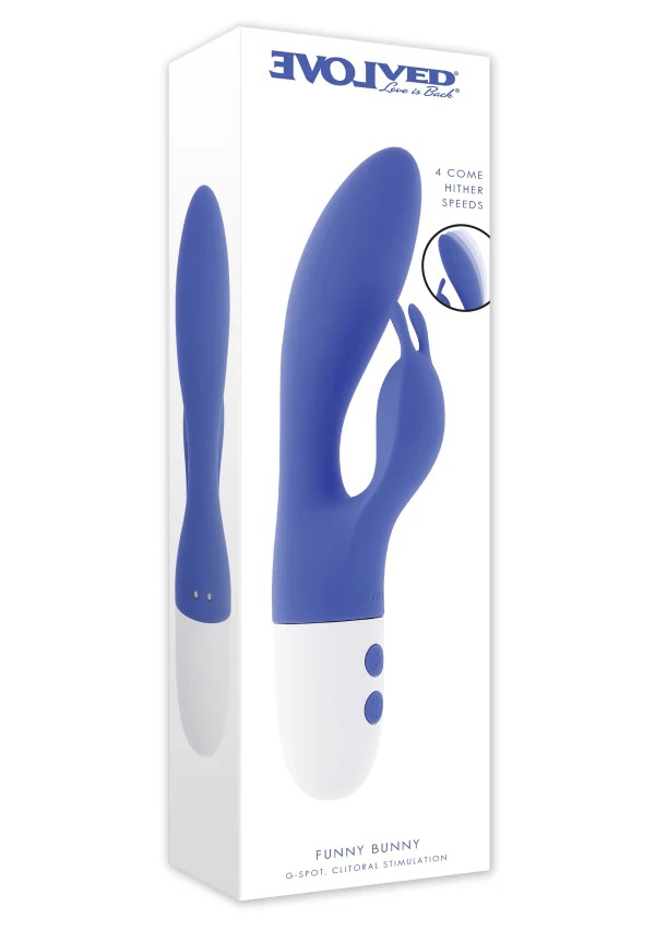 0R38sg6c Funny Bunny G-Spot Clitoral Stimulation - Purple - Image 1