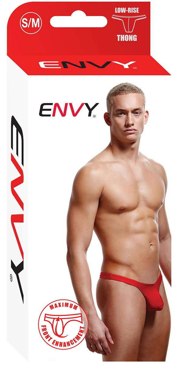 0YXDR0QF Low Rise Thong - Small/medium - Red - Image 1