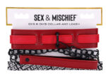 eX's and Oh's Collar and Leash