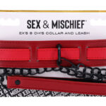 eX's and Oh's Collar and Leash