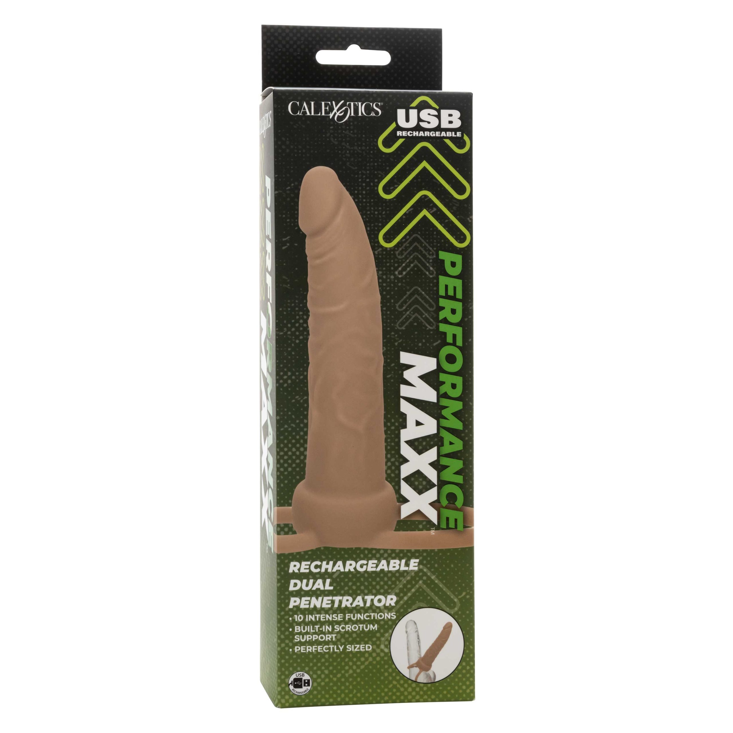 0l1Jsyzs11YCB8tihbTPW84CO6jRYewL Performance Maxx Rechargeable Dual Penetrator - Ivory - Image 1
