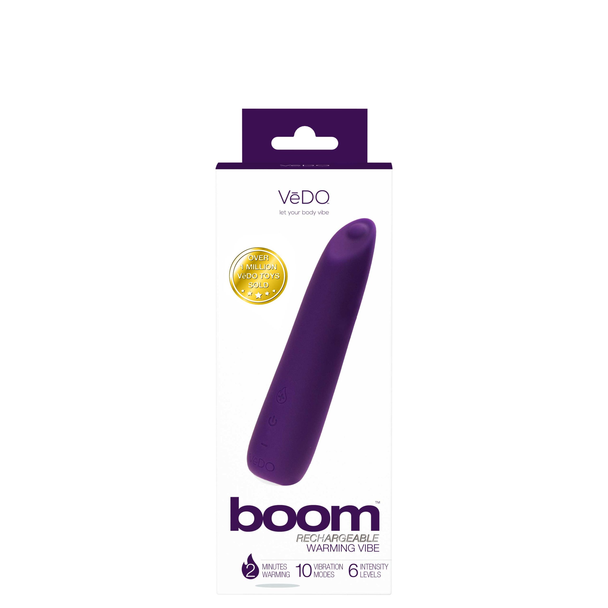 0tRJLeKwmHHyz1Sl4FjdNJajcmgO6usl Boom Rechargeable Warming Vibe - Deep Purple - Image 1