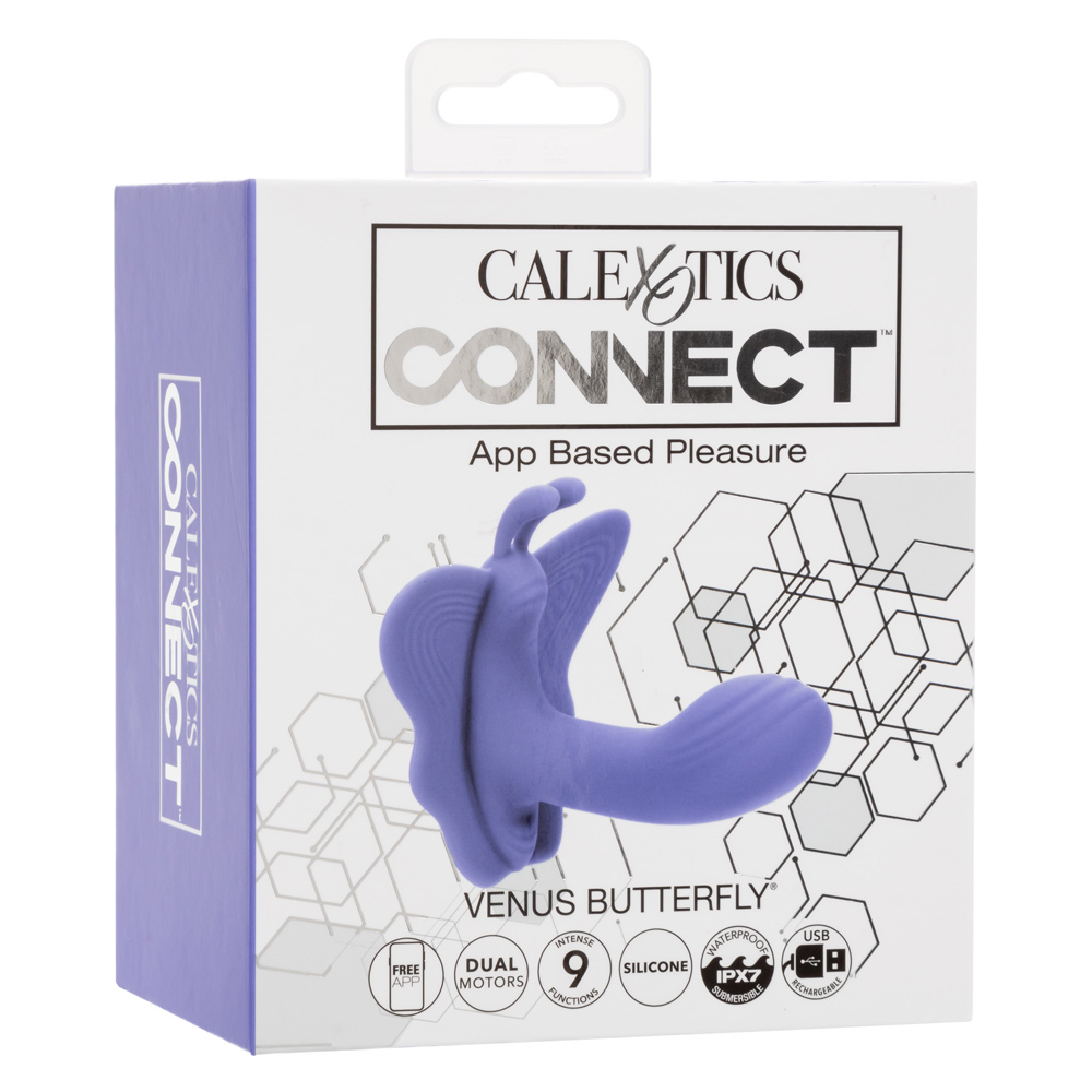 0tSvi9cIWHgmToENBOpGECwcug6HXYrz Calexotics Connect Venus Butterfly - Periwinkle - Image 1