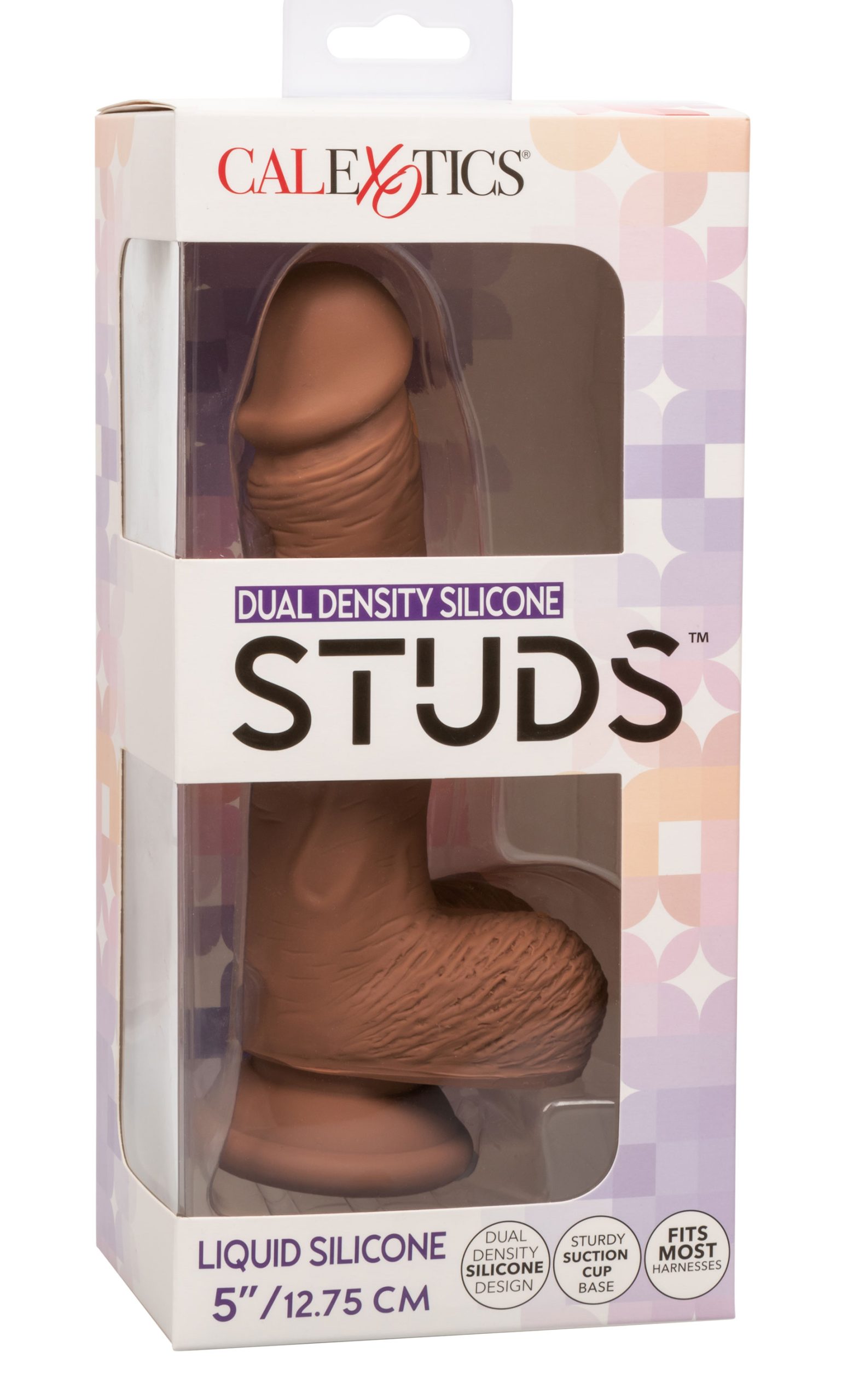 0ypW80Xl2Zok9teN8Z7twh56wHTRtfMH Dual Density Silicone Studs 5 Inch - Brown - Image 1