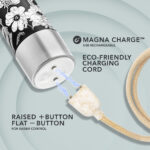 The Collection - Eden - 7 Inch Rechargeable Vibe - Black - Image 6