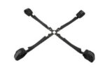 Velvet Noir Adjustable Hog Tie and Cuff Set - Image 3
