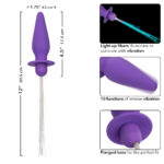 Southern Lights - Vibrating Light Up Anal Probe - Purple - Image 6