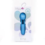 Rina Rechargeable Dual Motor Silicone 15- Function Vibrator - Blue