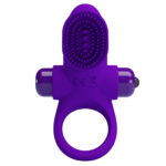 Pretty Love Vibrating Cock Ring II - Purple - Image 7