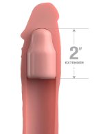 Fantasy X-Tensions Elite 8 Inch Sleeve With 2 Inch Plug - Light - Image 2