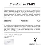 Playboy Pleasure - the 3 Way - Cock Ring - Black