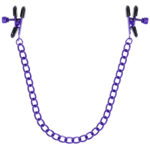 Merci - Chained Up - Nipple Clamps - Violet/black - Image 4