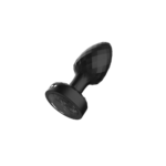 Twila Twirling Smoke Gem Light Up Vibrating Plug With Blk Heart Remote - Image 10