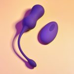 Playboy Pleasure - Double Time - Kegel Balls - Dark Purple - Image 3