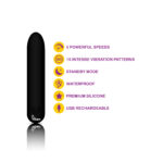 Bombshell Flexible Bullet - Black - Image 4