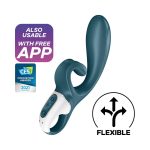Hug Me - Rabbit Vibrator - Grey/blue - Image 4