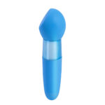 Rina Rechargeable Dual Motor Silicone 15- Function Vibrator - Blue - Image 2