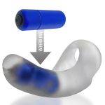 Buzzfuck Taint Vibe-Sling - Clear Ice - Image 8