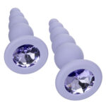 First Time Crystal Beaded Duo - Purple - Image 4