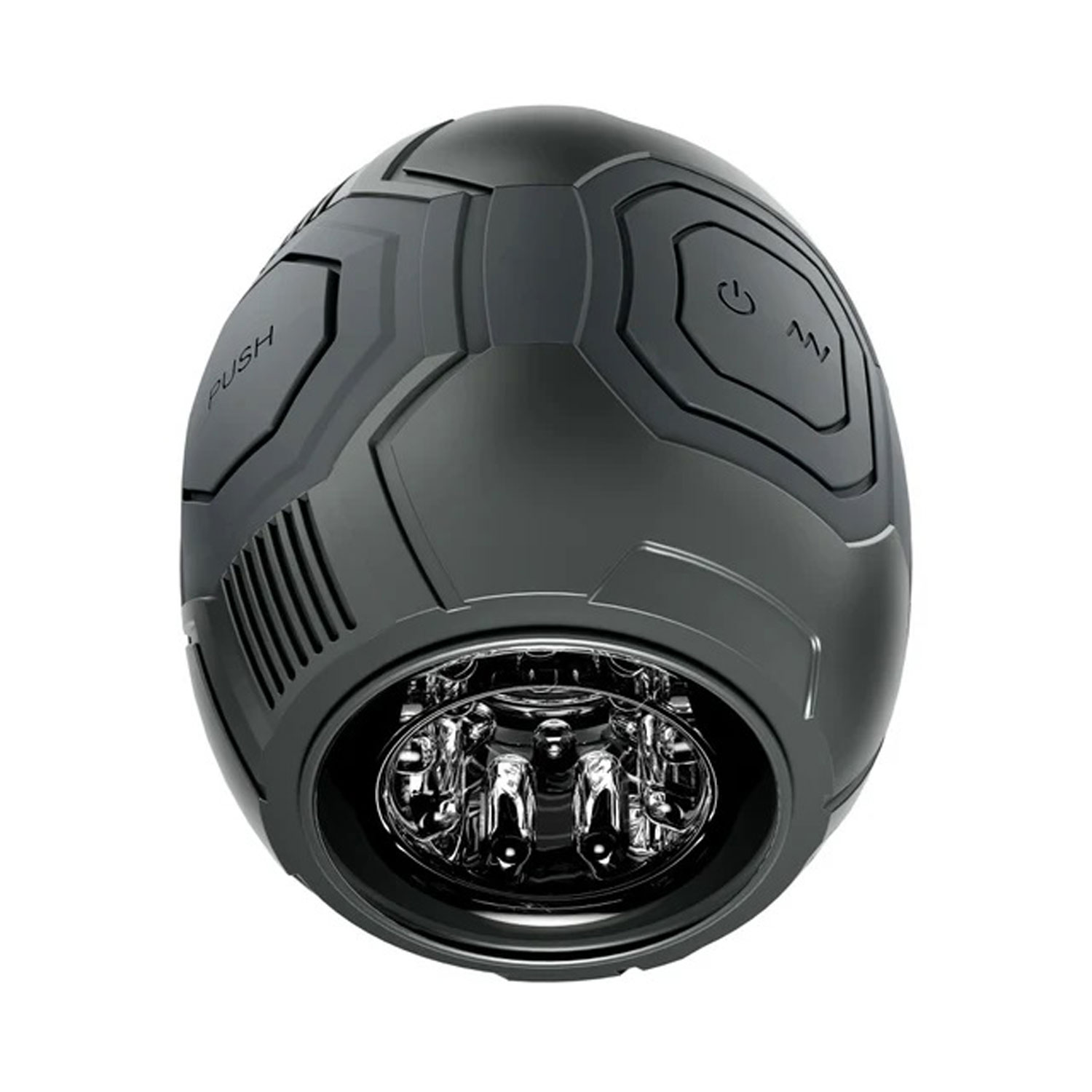 2Jl11f4mLFKVAZGooMCNNAZL9ucdZzT6 M for Men - Dome X - Vibrating Masturbator - Black - Image 1