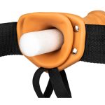Hollow Strap-on Without Balls 8 Inch - Tan - Image 4
