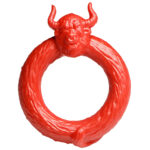 Beast Mode Silicone Cock Ring - Red - Image 2