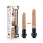 Dr. Skin Silicone - Dr. Knight - Thrusting Gyrating Vibrating Dildo - Beige - Image 9