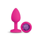 Gemma Purple Gem Pink Silicone Plug - Large - Image 9