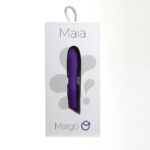 Margo Silicone Textured Bullet Vibrator - Neon Purple