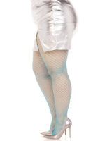 Spandex Industrial Net Tight - 1x/2x - Neon Blue - Image 3