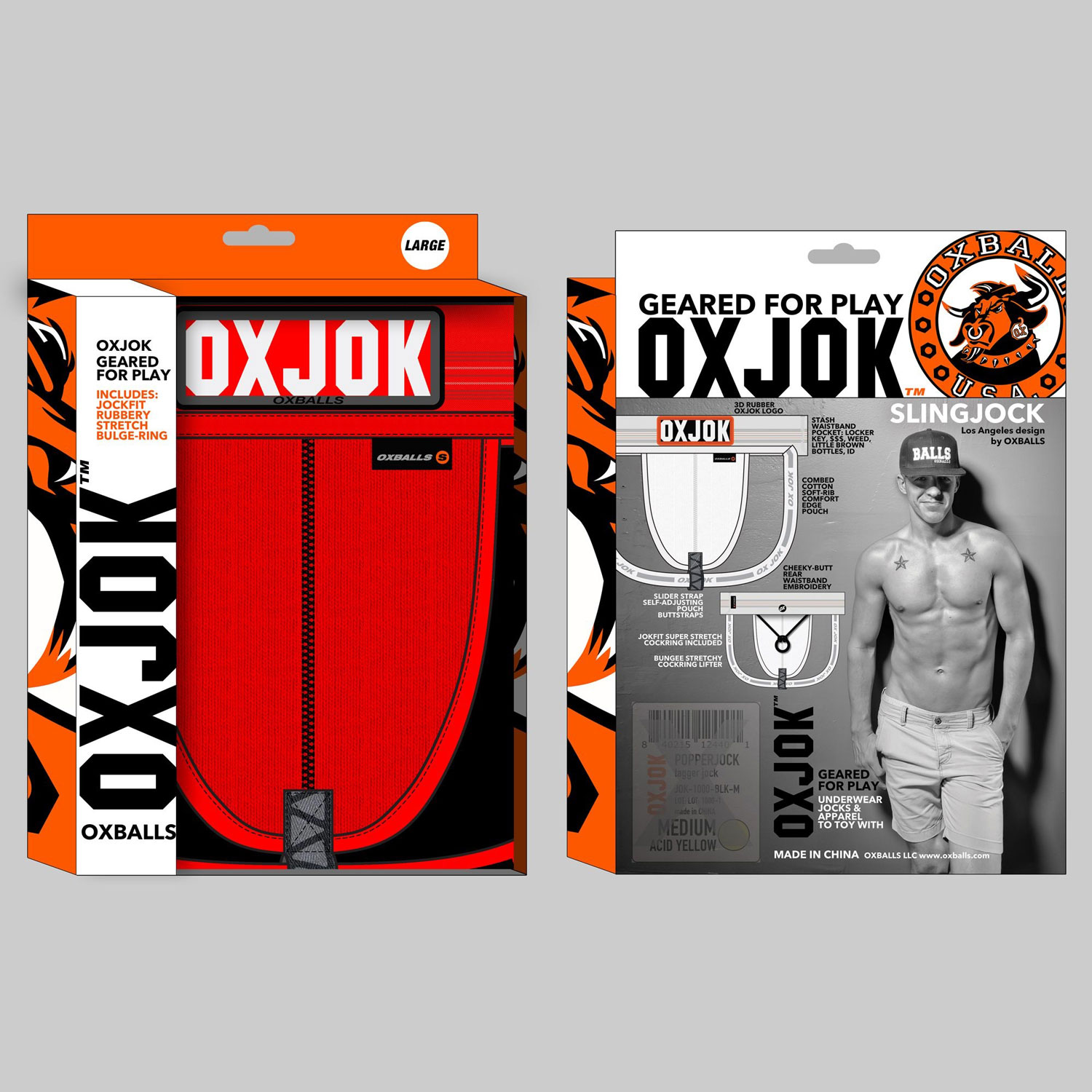33MIgqj1H9ZCKNjyUwNoUjpexQgOc8iq Slingjock Upthrust Slider-Strap Jock Red Hot Xl - Image 1