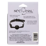 Nocturnal Collection Ball Gag - Black - Image 2