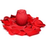 Mystic Rose Sucking and Vibrating Silicone Rose - Red - Image 8