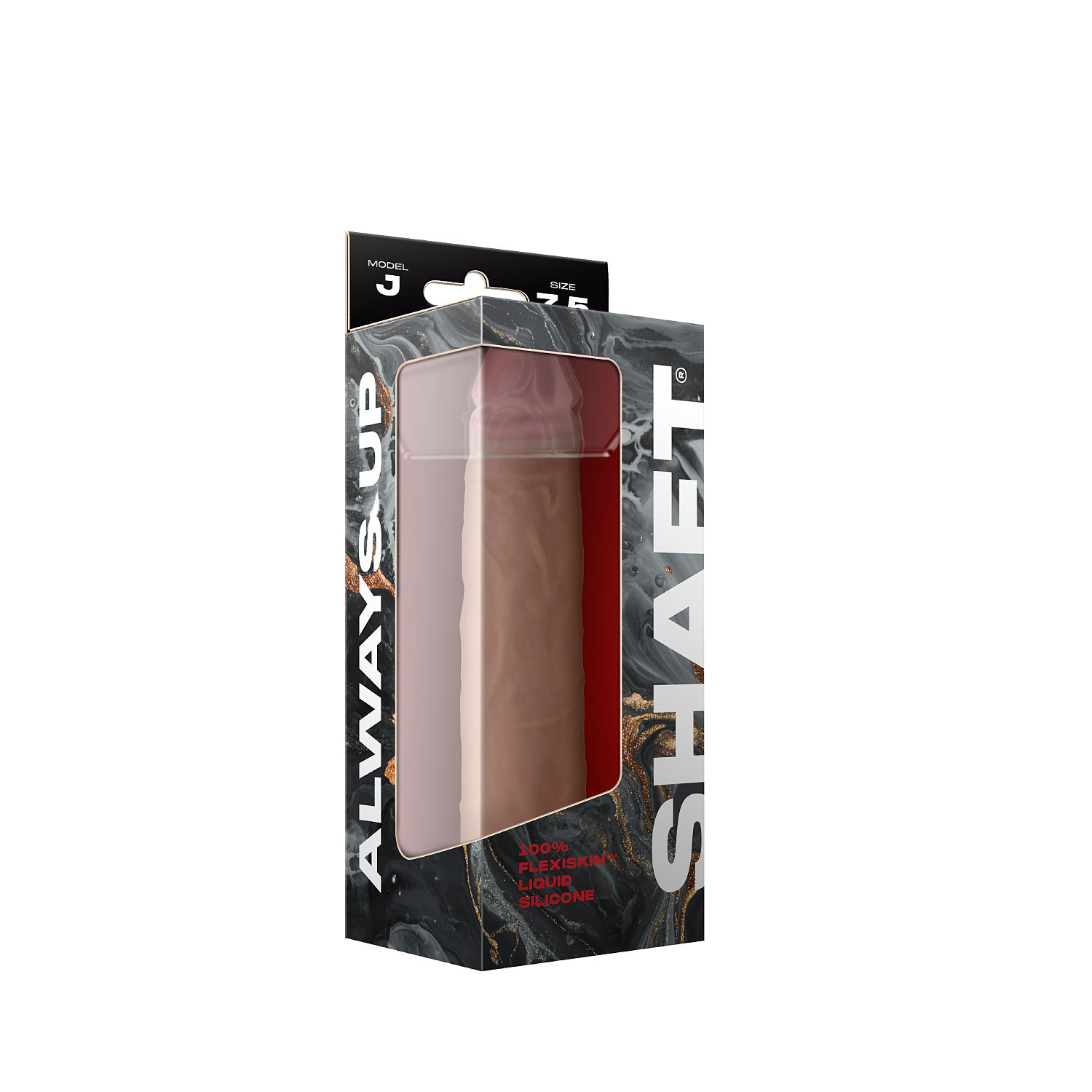 3OUQKXStd225aPGHOguVlLsp1b51LBDS Shaft - Model J 7.5 Inch Liquid Silicone Dong - Pine - Image 1
