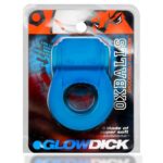 Glowdick Cockring With Led - Blue Ice - Image 2