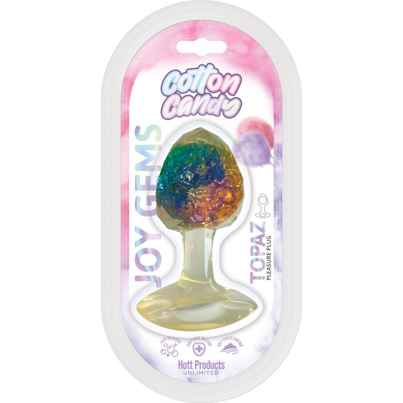3PiVaeMH Cotton Candy - Joy Gems Topaz Butt Plug - Image 1