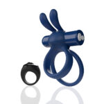 Screaming O Remote Controlled Ohare XL Vibrating Ring - Blue - Image 3