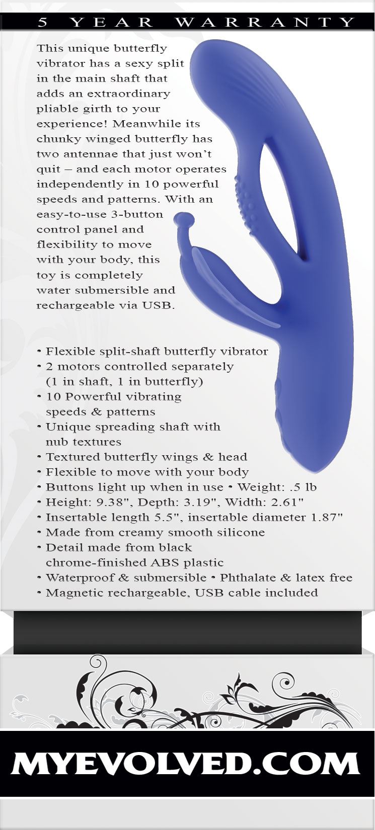 3Yi2Qzptkvyw9R3ULNwovraR1cRQfAKs Butterfly Dream - Periwinkle - Image 1