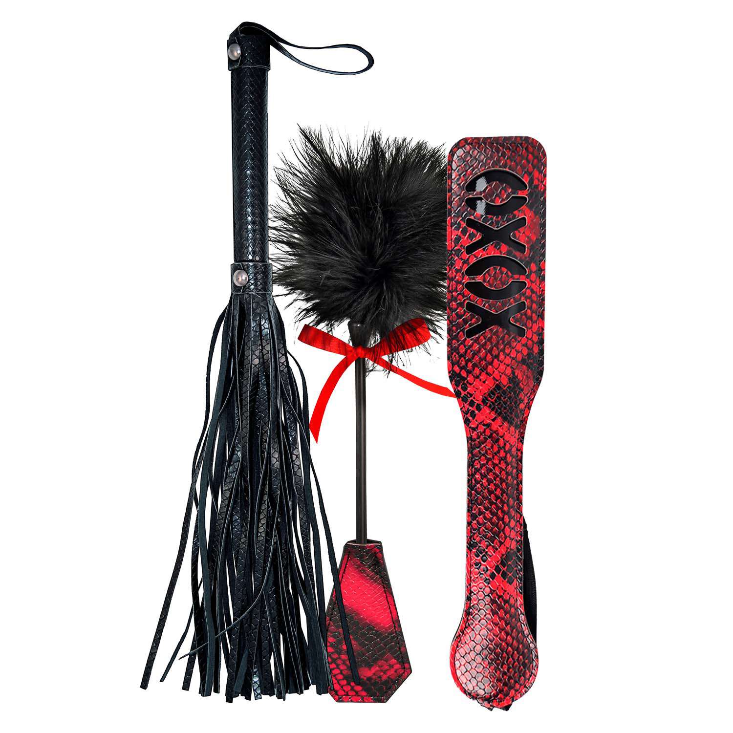 3hM5hCnwHRjsUpHHM54ToNGRivPVJTGT Lovers Kits - Black/red - Image 1