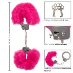 Ultra Fluffy Furry Cuffs - Pink - Image 7