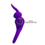Pretty Love Vibrant Penis Ring III - Purple - Image 7