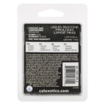 Alpha Liquid Silicone Prolong Large Ring - Orange - Image 3